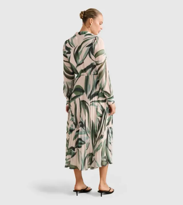 ANNABEL Button Through Midi Dress – صورة 2