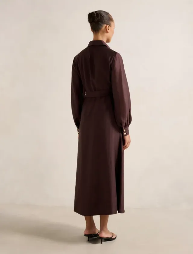 Evelyn Seam Detail Midi – صورة 3