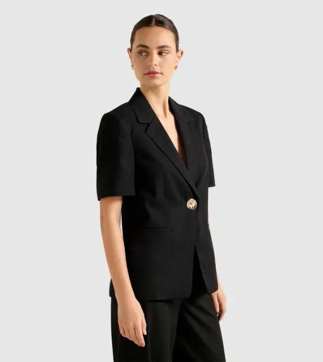 Livia Short Sleeve Blazer – صورة 5