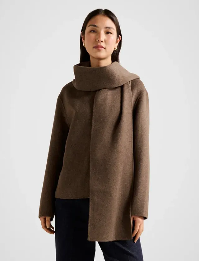 Sutton Scarf Coat – صورة 6