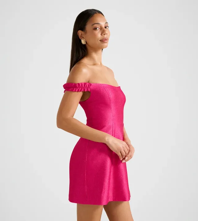 Mandy Bardot Ruffle Mini – image 2