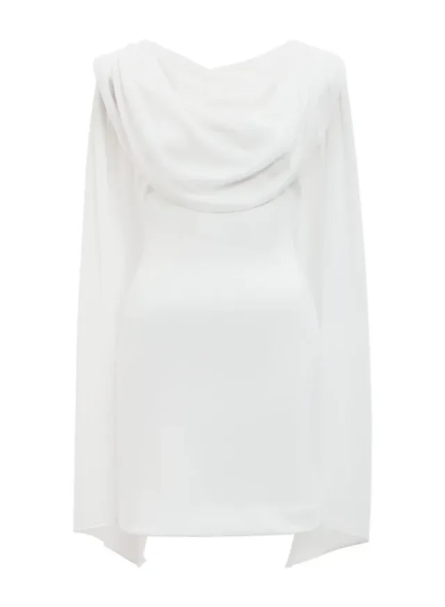 Bowie Mini Dress With Shawl – image 6