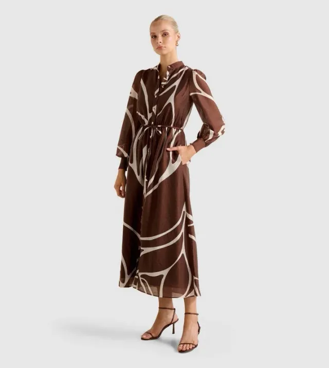 Samara Long Sleeve Midi