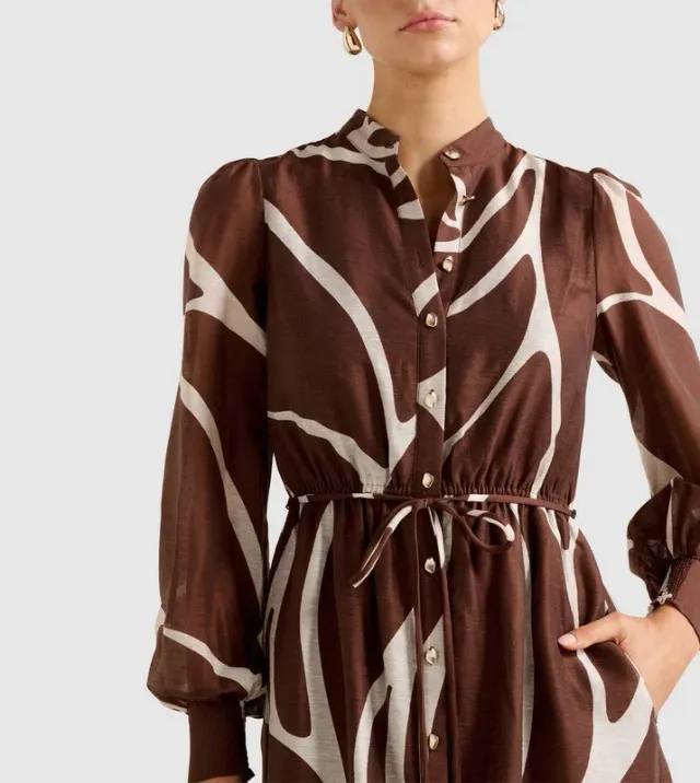 Samara Long Sleeve Midi – صورة 3
