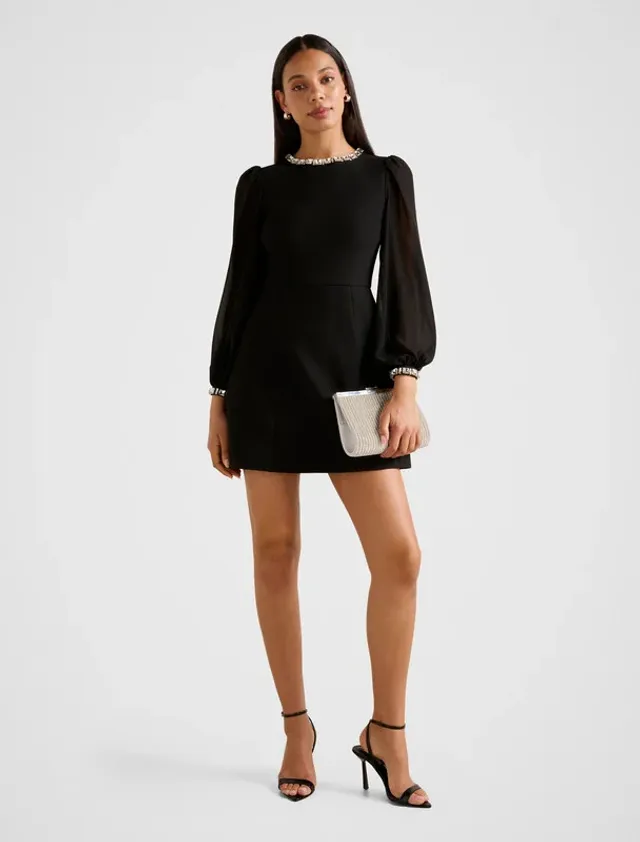 INDIANA Embellished Mini Dress