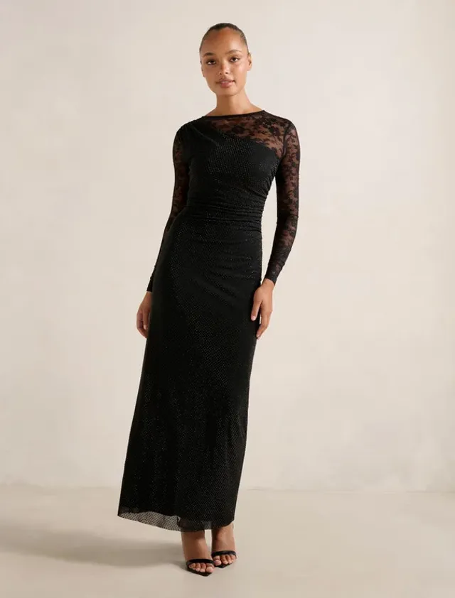 Natalie Heatseal Lace Maxi