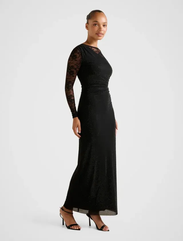 Natalie Heatseal Lace Maxi – صورة 2