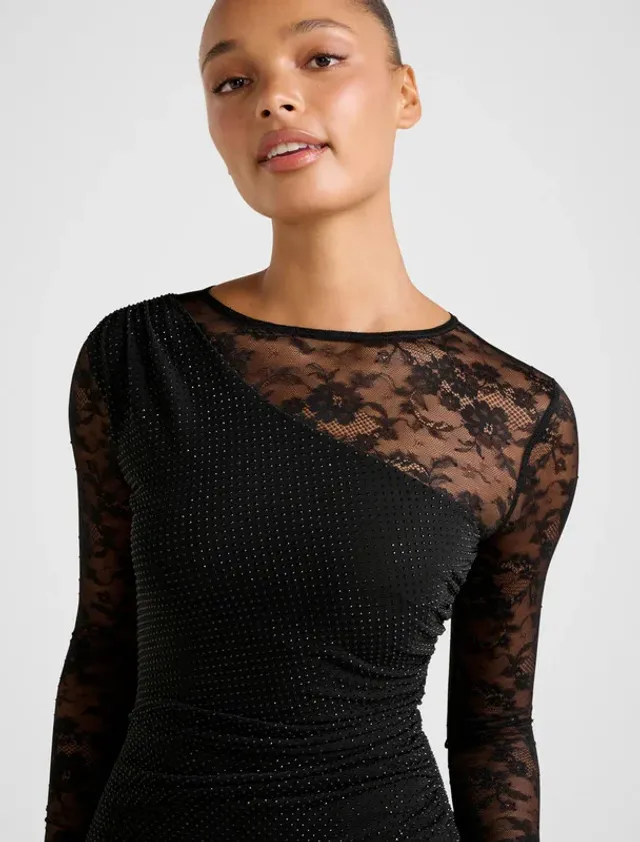 Natalie Heatseal Lace Maxi – صورة 5