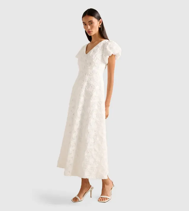 Flynn Floral Texture Midi – صورة 2