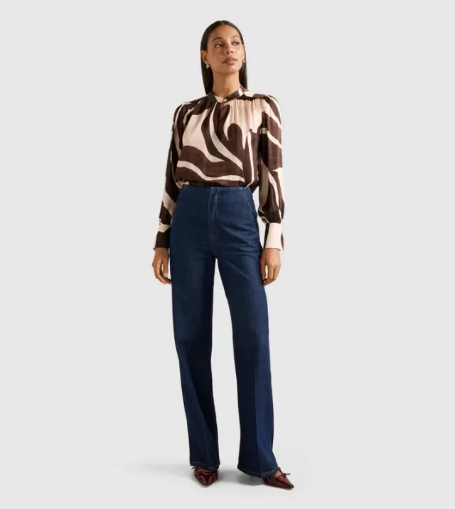 Kai Gathered Detail Blouse – صورة 5