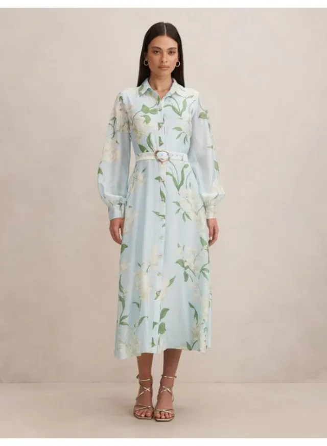 Freya Printed Shirt Dress