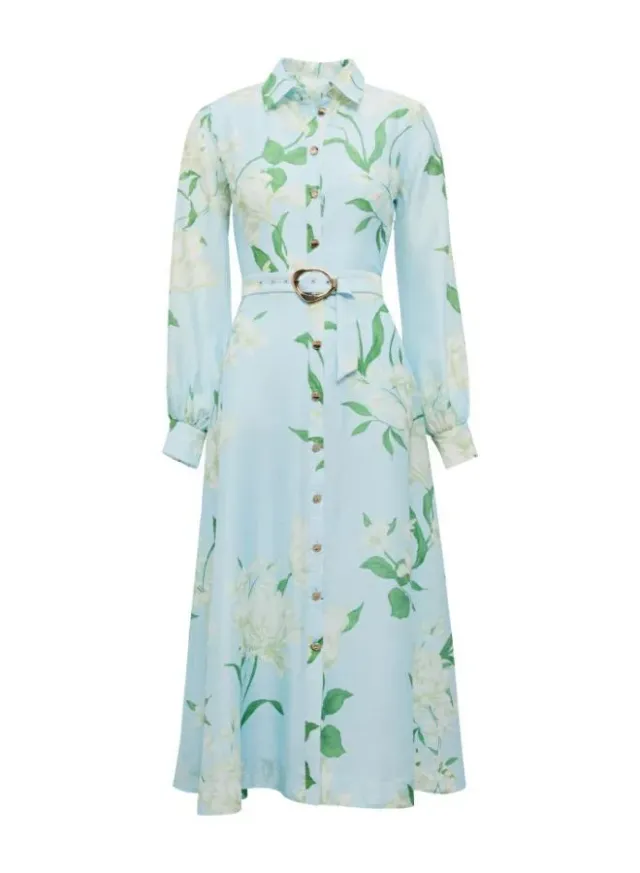 Freya Printed Shirt Dress – image 5