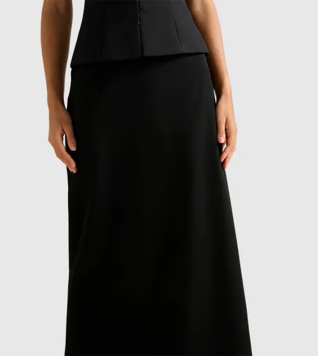 DREW Solid Maxi Skirt – image 4