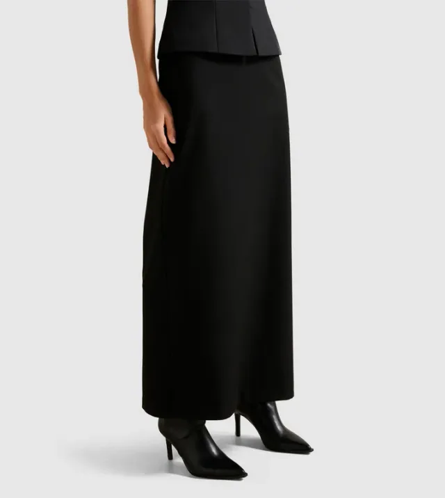 DREW Solid Maxi Skirt – image 5