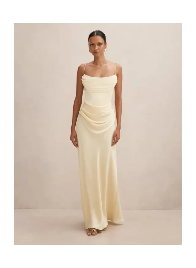 Claudia Petite Corset Maxi Dress – صورة 2