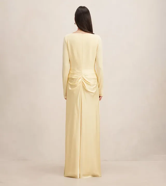 Briella Boat Neck Drape Maxi – صورة 2