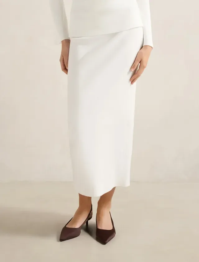 Arabella Knit Midi Skirt – صورة 6