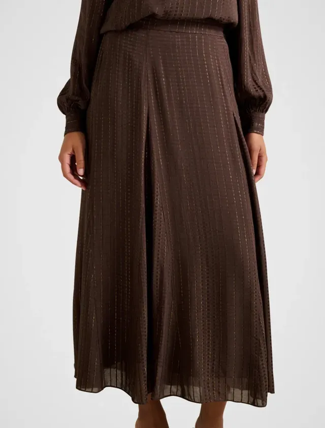 PRESLEE Godet Midi Skirt – صورة 3