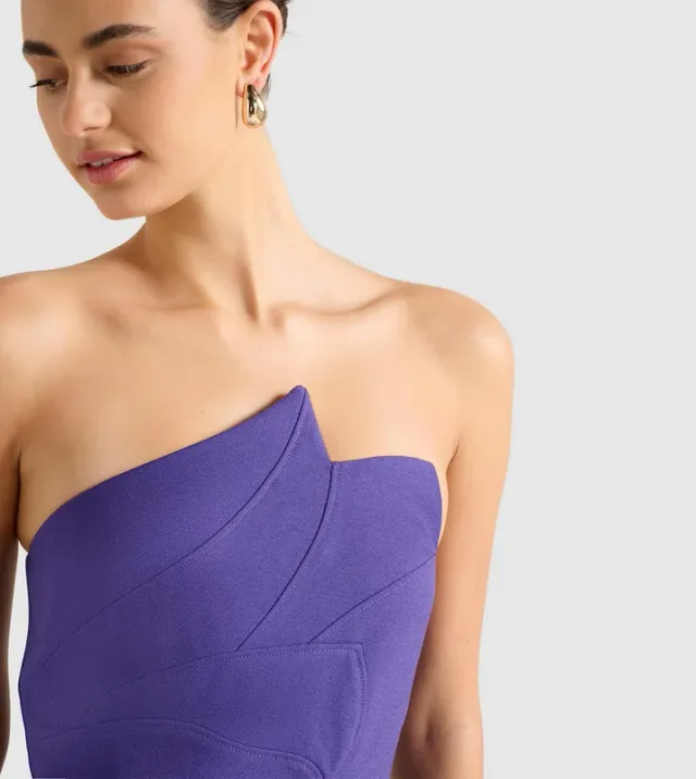 FARRAH Strapless Maxi Dress – صورة 3