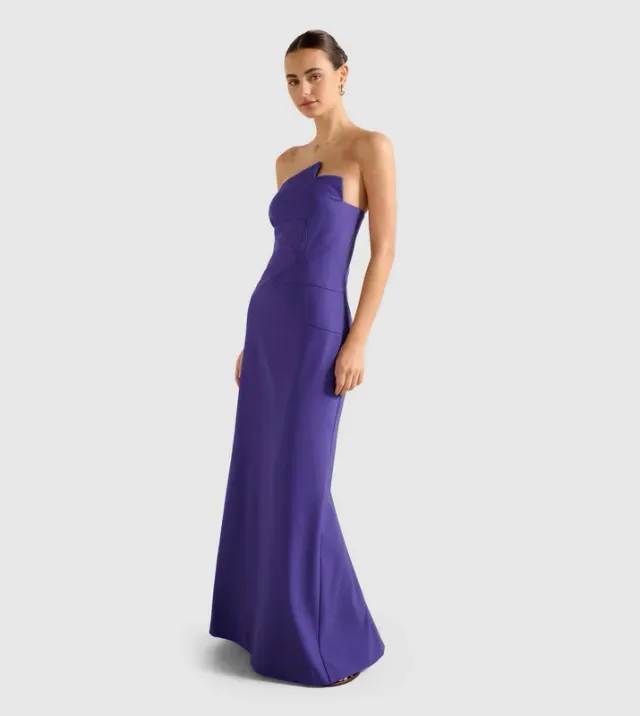 FARRAH Strapless Maxi Dress – صورة 4