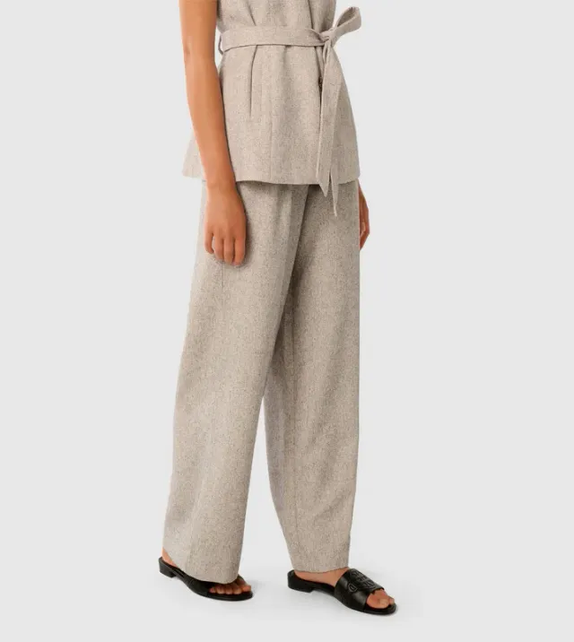 Jackie Textured Wide Leg Pant – image 5