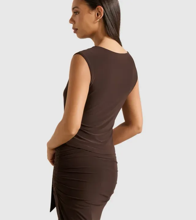 Jazelle Hardware Drape Detail Top – image 3