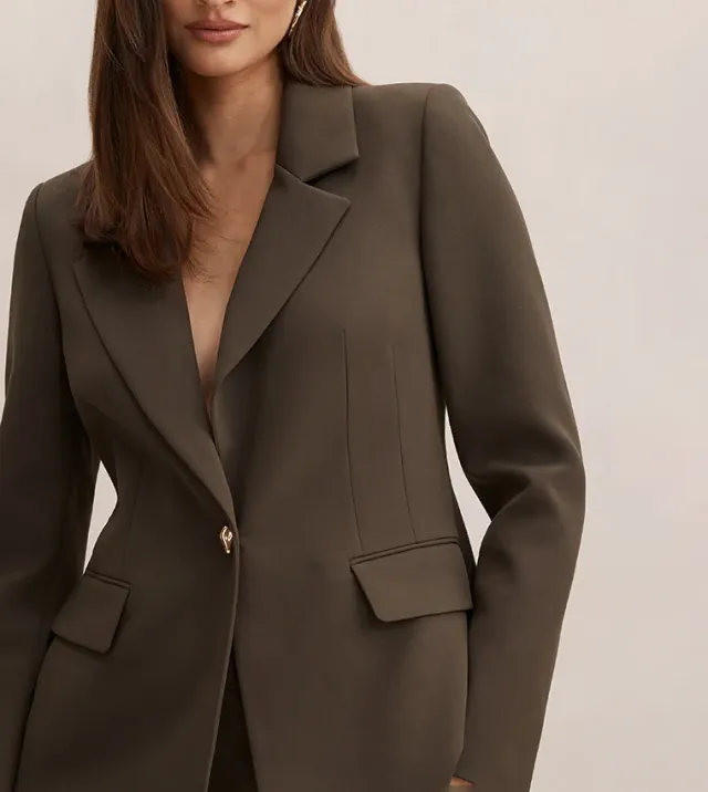 Victoria Single-Breasted Blazer – صورة 3