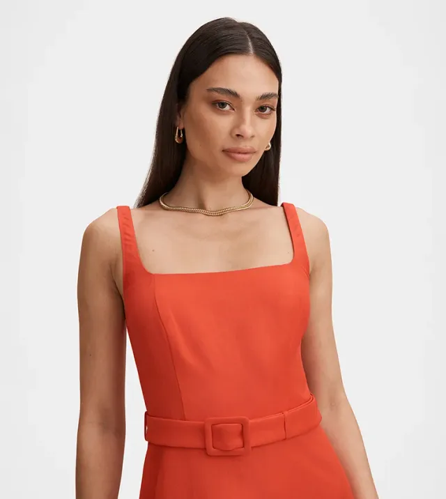 Hayden Square Neck Midi – image 4
