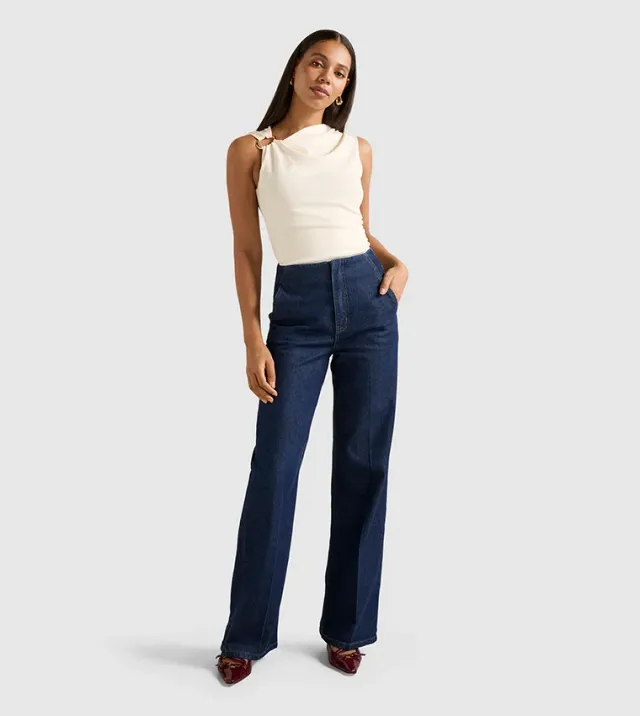 Becca Hardware Detail Draped Top – image 5