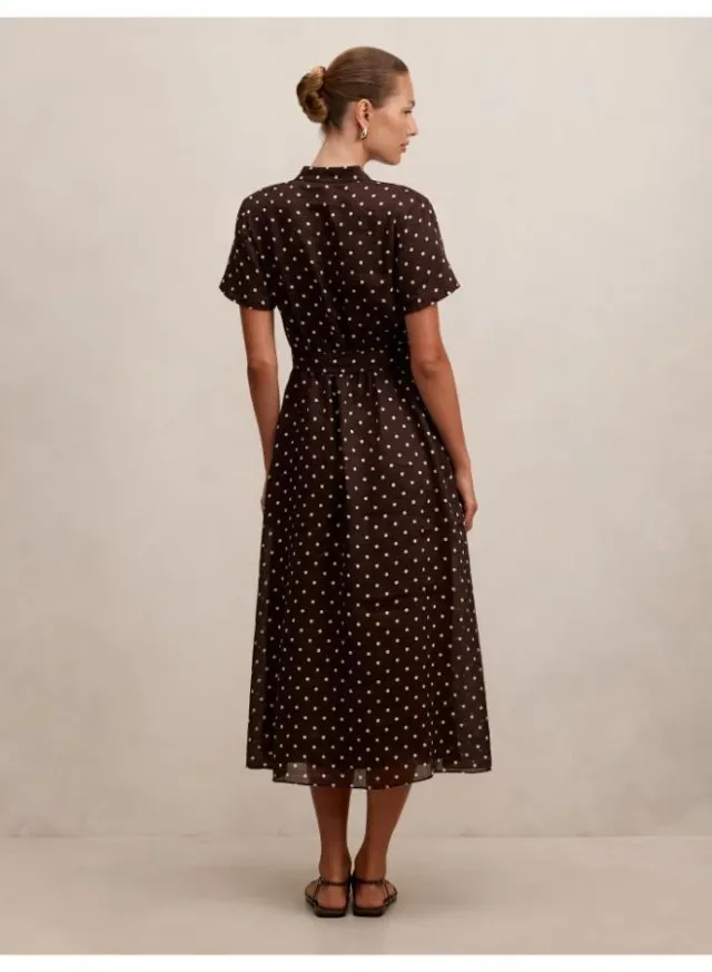 Therese Short Sleeve Midi Dress – image 2