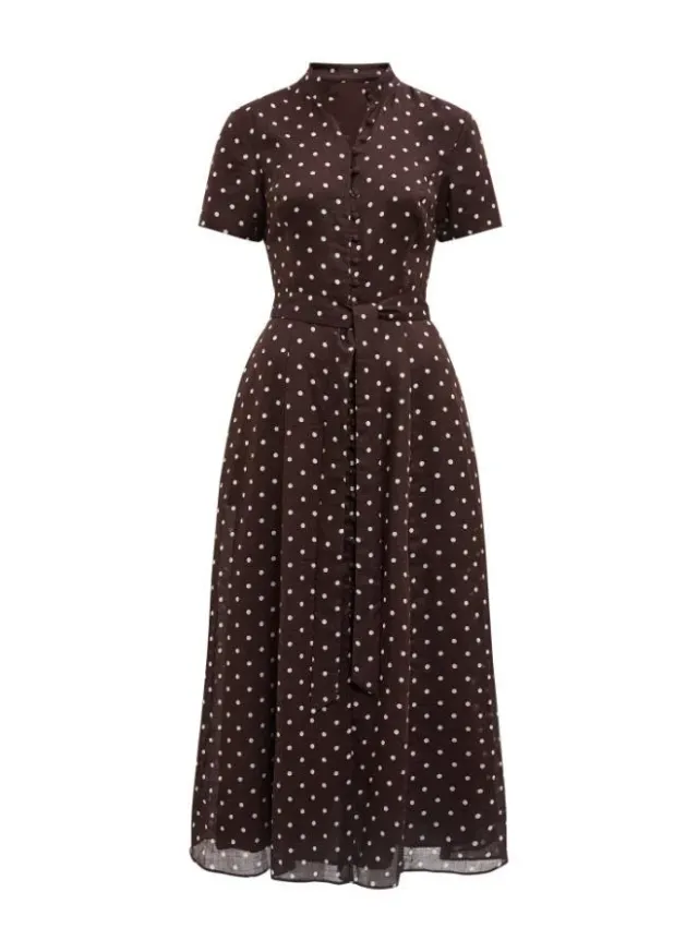 Therese Short Sleeve Midi Dress – image 5