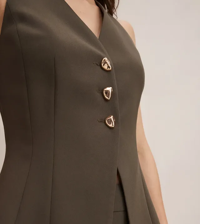 Larissa Long Waistcoat – صورة 3
