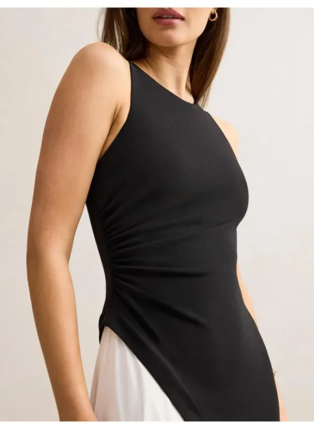 Candace Halter Contrast Maxi – image 4