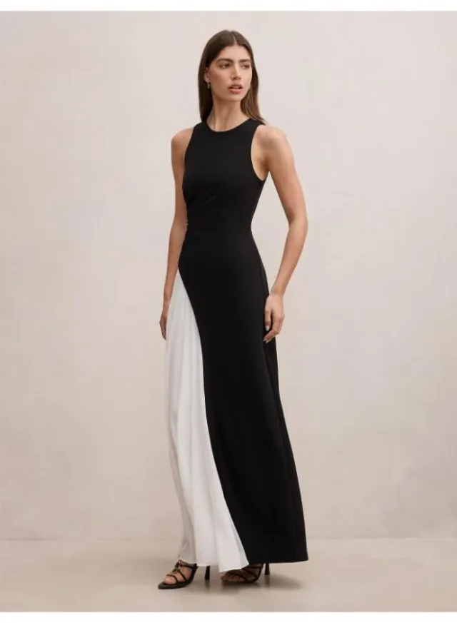 Candace Halter Contrast Maxi – image 5