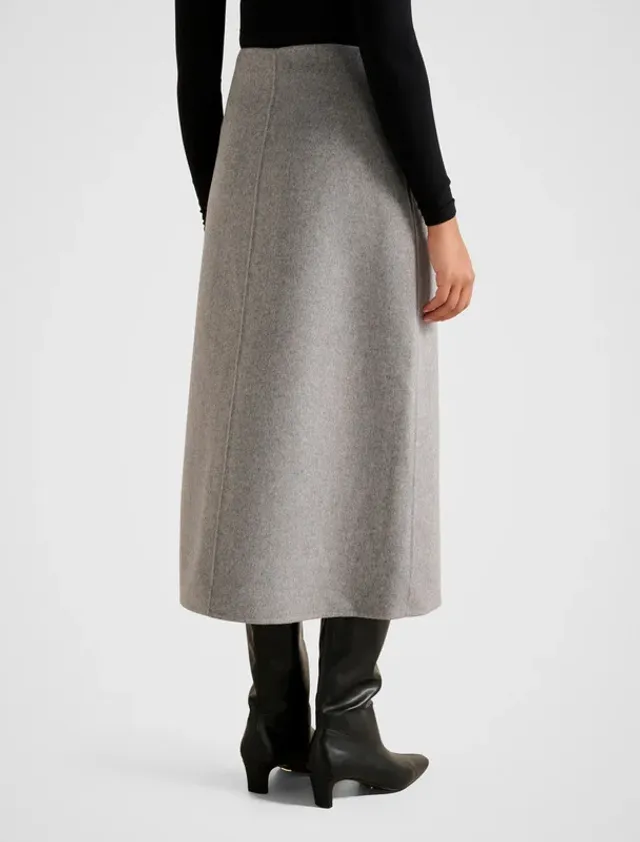 AMARA Felled Circle Midi Skirt – صورة 2