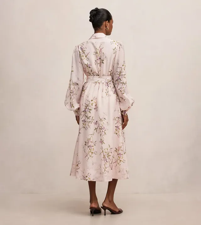 Hazel Petite Shirt Midi Dress – صورة 2
