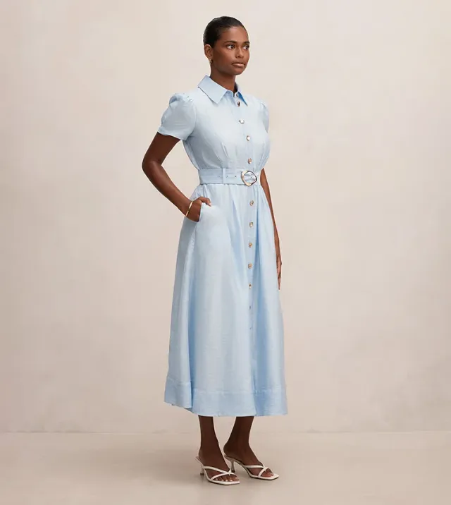 Avery Petite Short Sleeve Midi – image 5