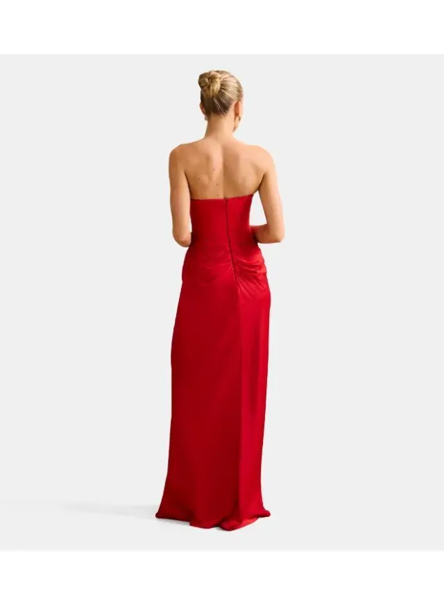 Isra Drape Strapless Maxi – image 2