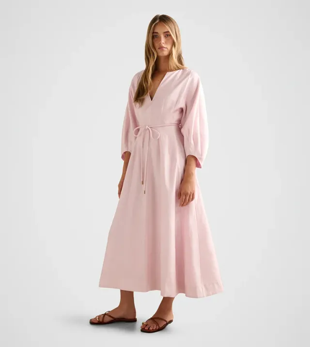 Scarlett Cocoon Sleeve Midi Dress – صورة 2