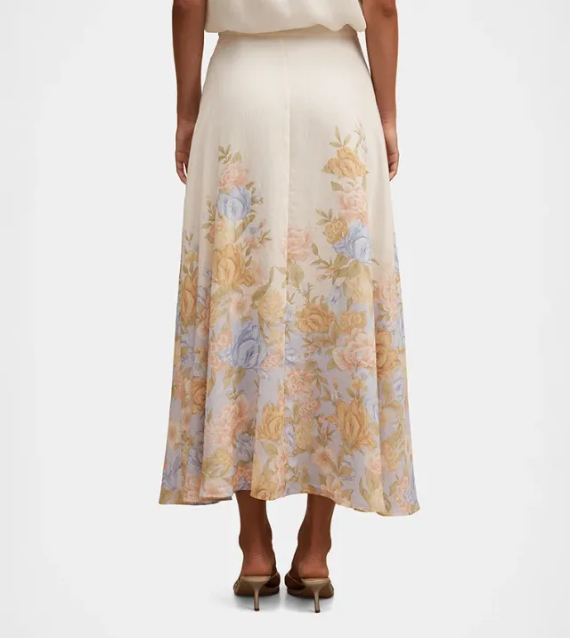 Maisie Circle Midi Skirt – صورة 3