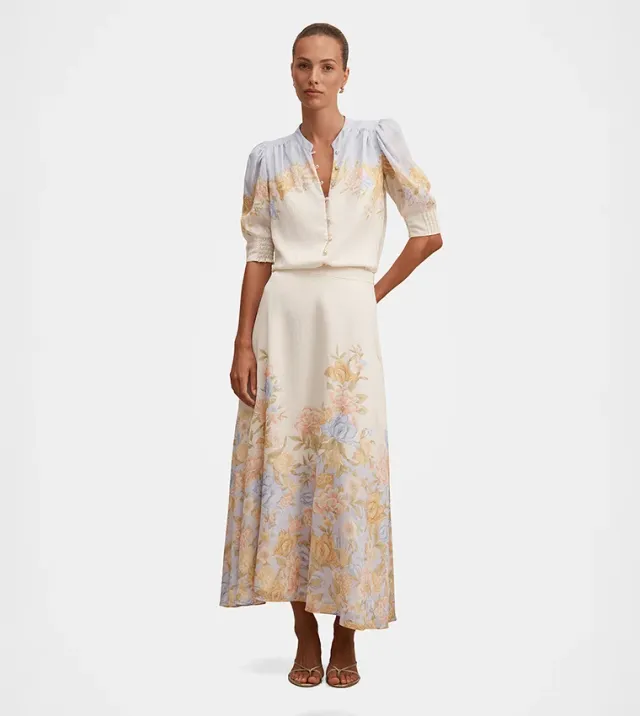 Maisie Circle Midi Skirt – صورة 5