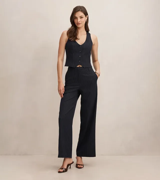 Paloma Pinstripe Waistcoat – صورة 4