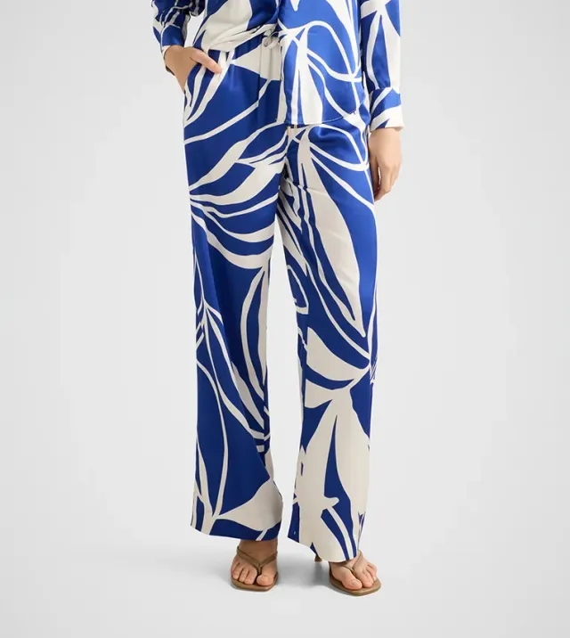 Jenna Drawstring Wide Leg Pant
