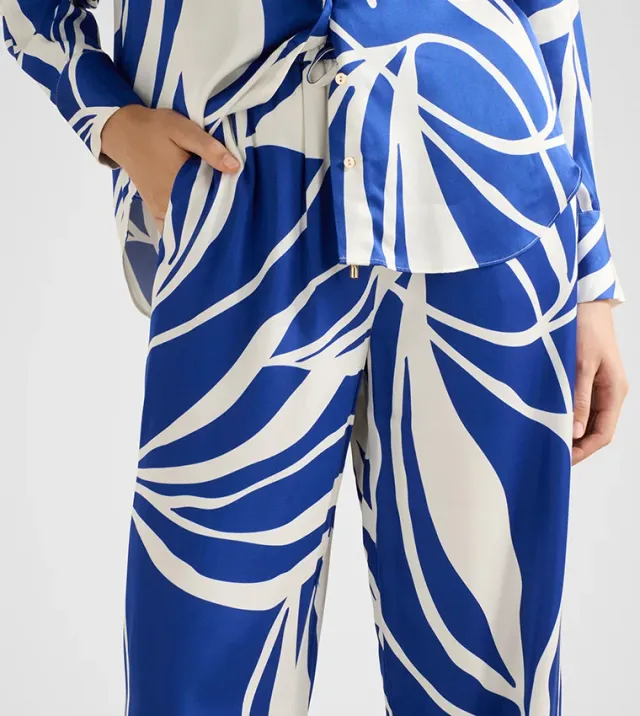 Jenna Drawstring Wide Leg Pant – صورة 4
