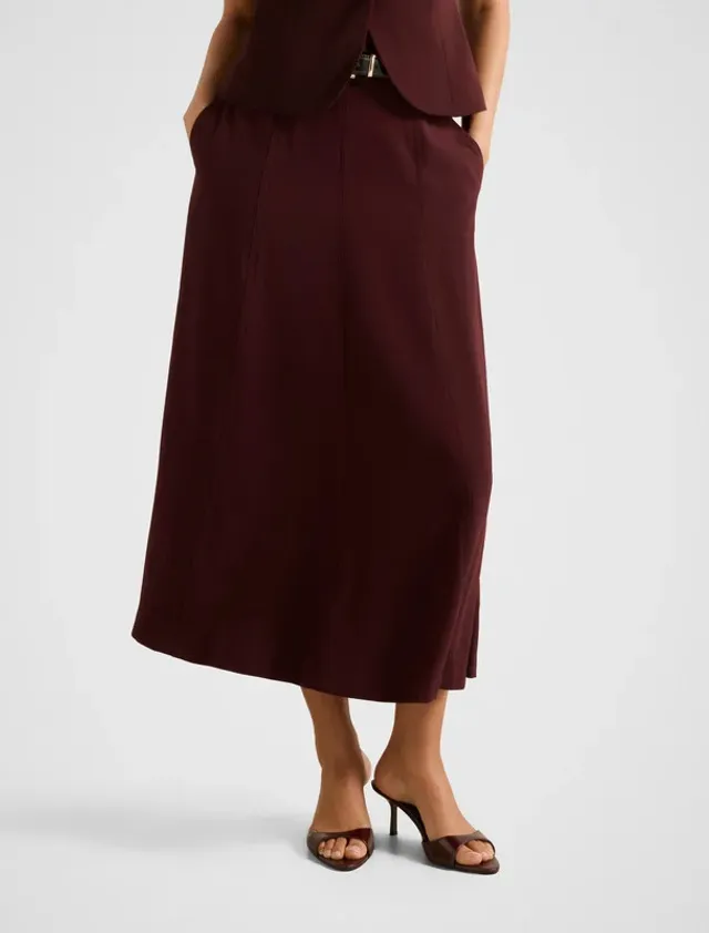 CELINE Belted Midi Skirt – صورة 2