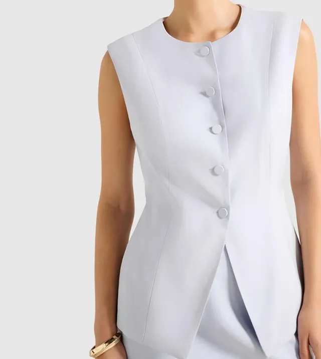 Kimberly Extended Shoulder Waistcoat – image 4