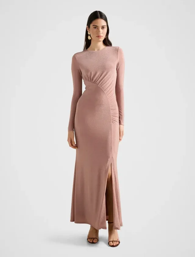 Jd4810-Pink Women's Mid Dress