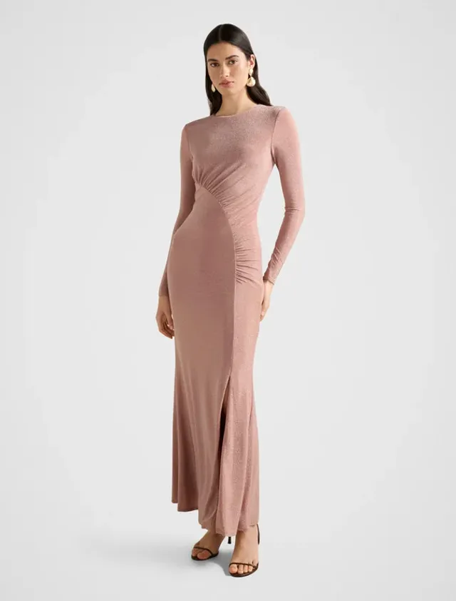 Jd4810-Pink Women's Mid Dress – صورة 4