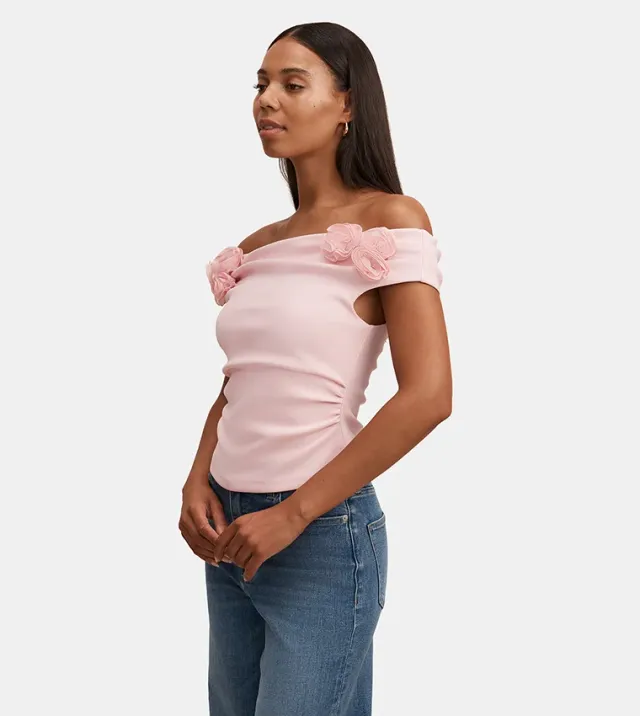 Cara Rosette Bardot Top – صورة 2