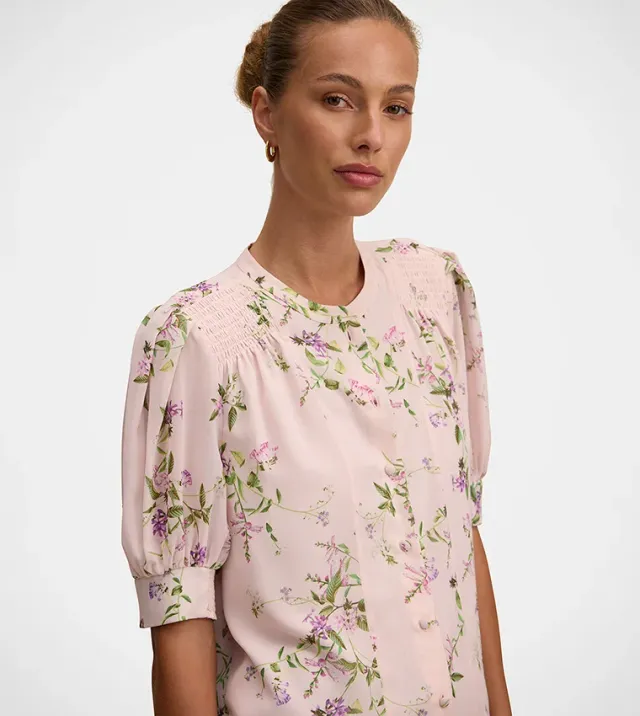 Evie Shirring Blouse – صورة 3